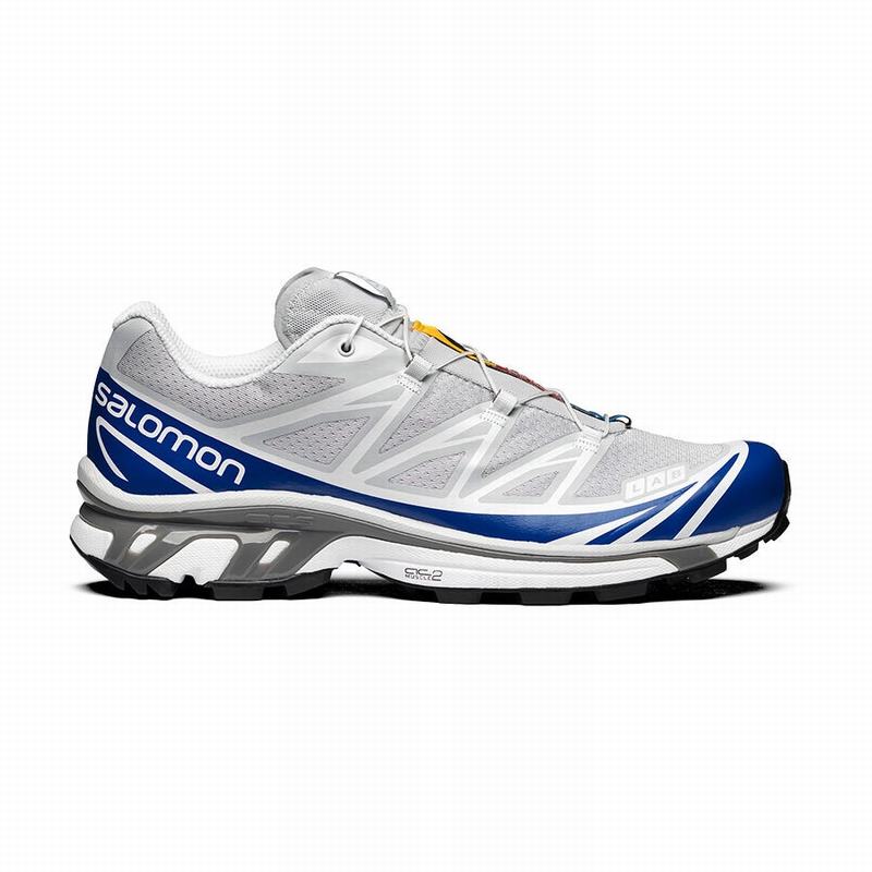 Salomon XT-6 Zapatillas Trail Running Hombre - Azules / Blancas - Colombia (64075-CODI)